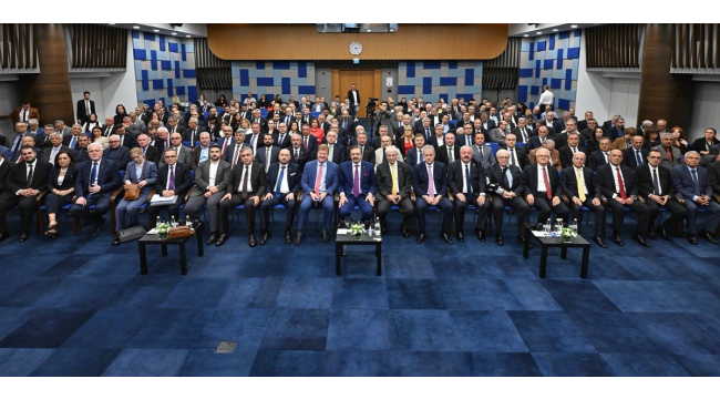 Ege bölgesi oda ve borsa başkanları toplandı