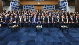 Ege bölgesi oda ve borsa başkanları toplandı