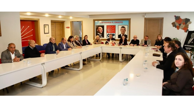 Engelli dernek başkanları CHP'de