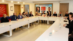 Engelli dernek başkanları CHP'de