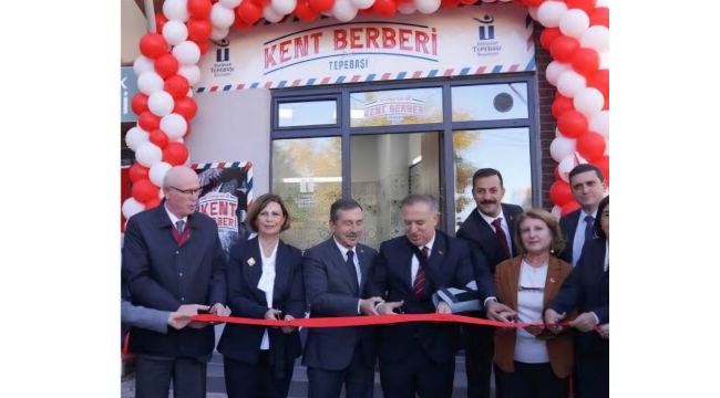 Eskişehir Tepebaşı bediyesi kent berberini açtı