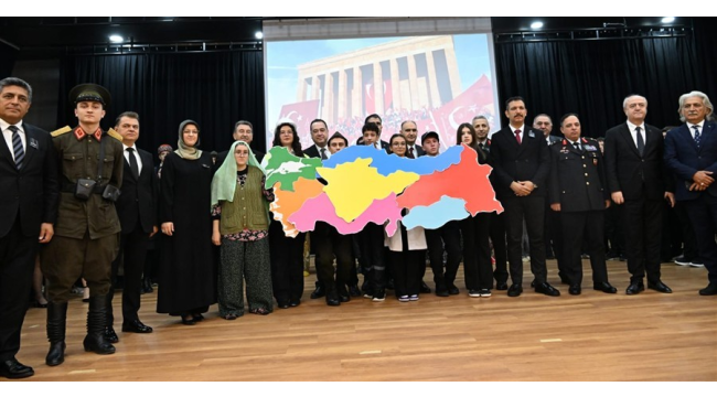 Gençler'sönmeyen ışık'la Atatürk'ü anlattı 