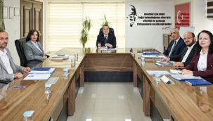 Genel müdürlüğe atanan Ali Kılıç ilk MASKİ toplantısına da katıldı