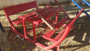 Gölmarmara'da Vandalizm hortladı