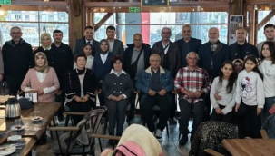 Gördesli yazarlar kahvaltıda biraraya geldi