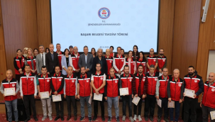  "İl yangın riskini azaltma planı"görev alanlara başarı belgeleri verildi