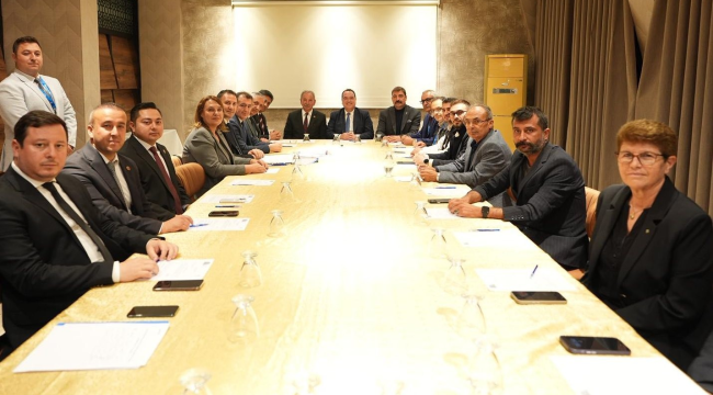 Jeopark belediyeler birliği kasım ayı olağan meclis toplantısı Salihli'de yapıldı