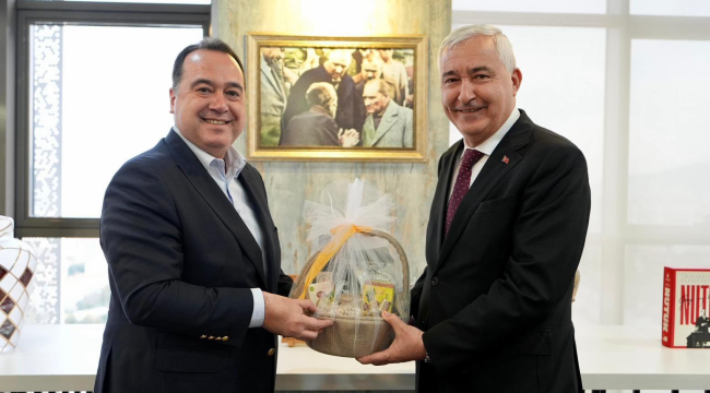 Kemalpaşa belediye başkanı Mehmet Türkmen Manisa'da