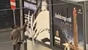 Manisa'da Atatürk resimlerine çirkin saldırı