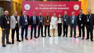  Manisa eczacılar odası yönetimi genel kurula katıldı