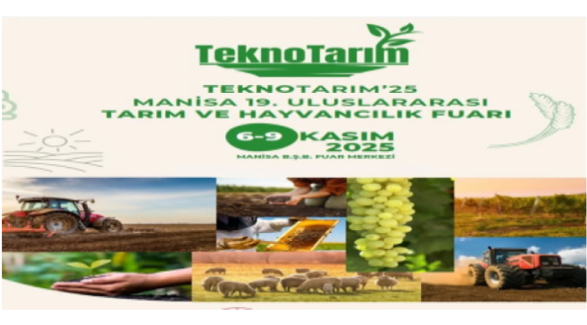 Manisa uluslararası tarım ve hayvancılık fuarı 19. kapılarını açıyor