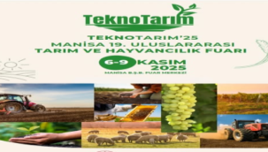 Manisa uluslararası tarım ve hayvancılık fuarı 19. kapılarını açıyor