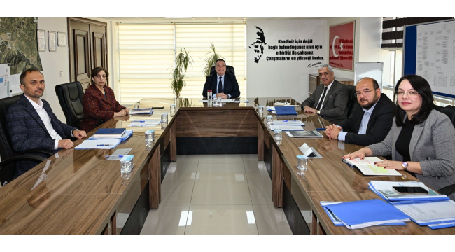 MASKİ yönetimi toplandı