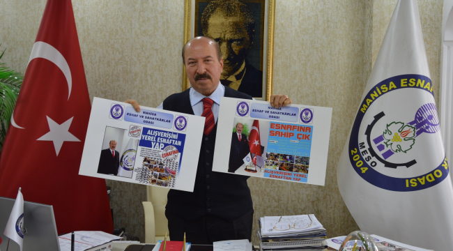 MESO başkanı Akyüz'den vatandaşlara esnaflara sahip çıkma çağrısı