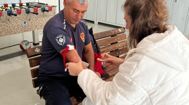 Personelin sağlık kontrollerini tamamladı