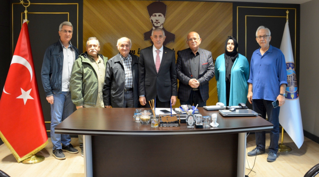 SAKÜDER yönetimi TSO başkanı Yüksel'i ziyaret etti