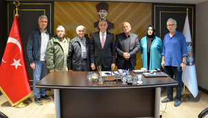 SAKÜDER yönetimi TSO başkanı Yüksel'i ziyaret etti