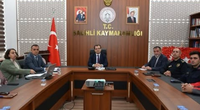 Salihli'de kış mevsimi hazırlık toplantısı