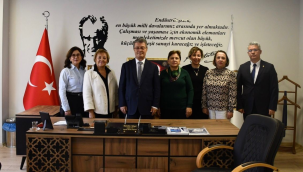 Salihli kadın girişimciler kurulu üyeleri OSB'de