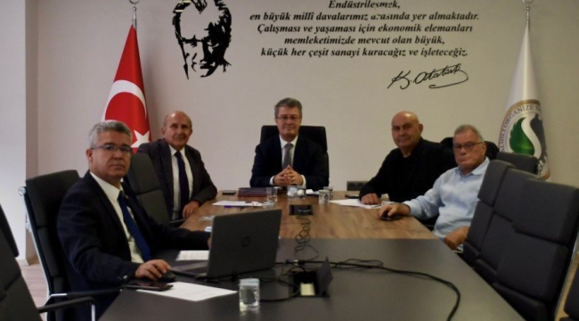 Salihli OSB yönetimi kasım ayı ilk toplantısını yaptı