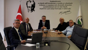 Salihli OSB yönetimi kasım ayı ilk toplantısını yaptı