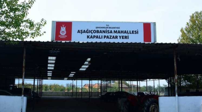  Şehzadelerde hizmet alanlarının tabelalarını yenilendi