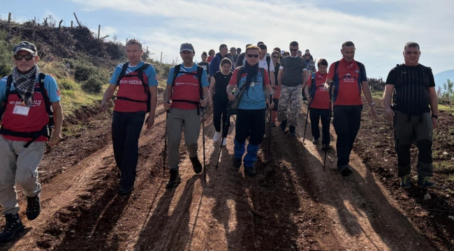 Spilos dağcılık kulübü üyeleri ÇEŞMEBAŞI-SÜLÜKLÜGÖL doğa yürüyüşü