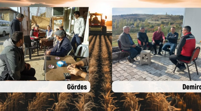 Tarımda cuma buluşmaları sürüyor