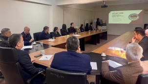 Toplantıda kadına yönelik şiddetle mücadele çalışmaları ele alındı