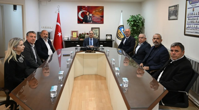 Vali Özkan esnaf kefalet kooperatifine ziyaret etti