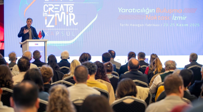 Yaratıcılık ve yeniliği buluşturan Create in İzmir EXPO açıldı