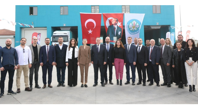 Yunusemre katı atık transfer istasyonu açıldı