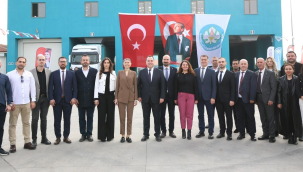 Yunusemre katı atık transfer istasyonu açıldı