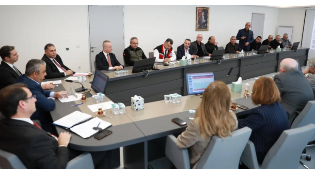 2025-2026 Kuraklık il kriz merkezi toplantısı