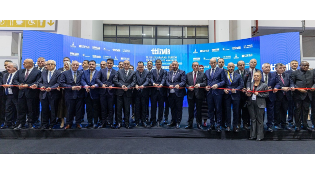 54 ülkeden 381 kuruluşun katıldığı TTI İzmir turizm fuarı açıldı