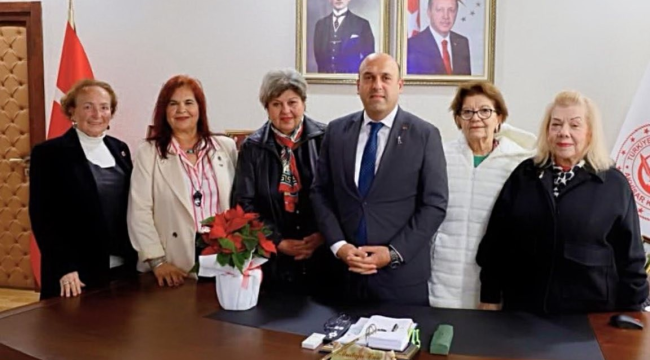 ADD Akhisar yönetimi kaymakamı Mustafa Can'ı ziyaret etti