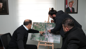 AKP il Başkanı Turgut, Gediz kavşağı'nı yerinde inceledi