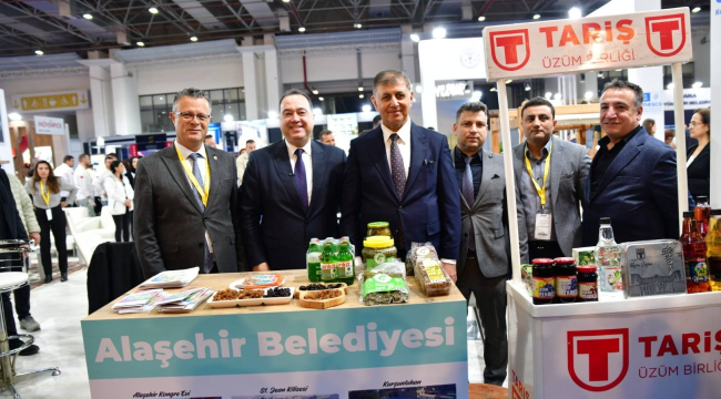 Alaşehir belediyesi TTI İzmir fuarında stant açtı