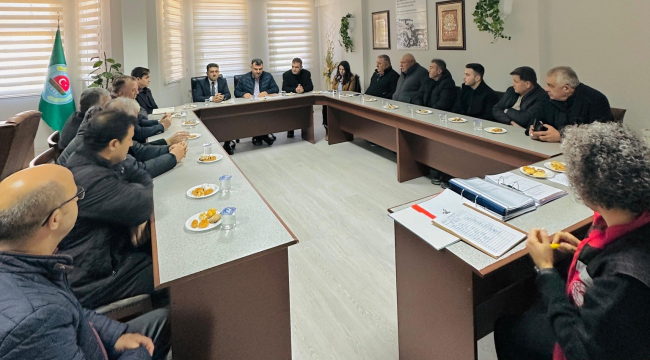 Alaşehir'de ​yenilikçi model, sözleşmeli ve kontrollü üretim toplantısı