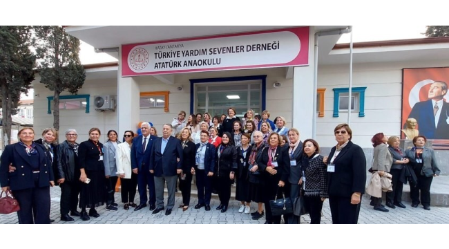 Antakya'da Atatürk Anaokulu açıldı