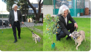 Barınaktan köpek sahiplenen kaymakamı Fatih Genel vatandaşları hayvan sahiplenmeye çağırdı