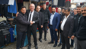 Başkan Bulgay pazar esnafını sorunlarını tek tek çözüyor