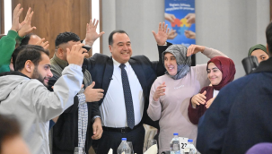 Başkan Dululu engellilerle ve aileleriyle yemekte buluştu