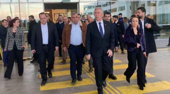 Başkan Durbay'ı ziyaret eden başkan Yavaş''inşallah bir mucize gerçekleşir iyileşir''