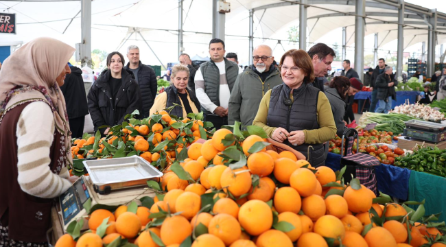 Başkan Hatice Gençay,'' pazaryerlerinde adil bir düzen sağlanacak''