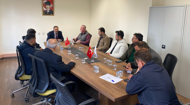 Başkan Kara iş adamlarıyla toplandı