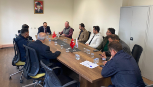 Başkan Kara iş adamlarıyla toplandı