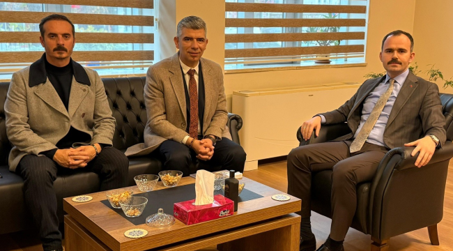 Başkan Okur'dan tayinleri çıkan yargı mensuplarına teşekkür ziyareti