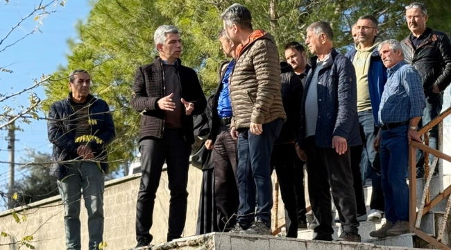 Başkan Okur mahallelerde saha çalışmasında vatandaşlarla bir araya geldi