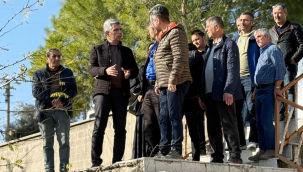 Başkan Okur mahallelerde saha çalışmasında vatandaşlarla bir araya geldi